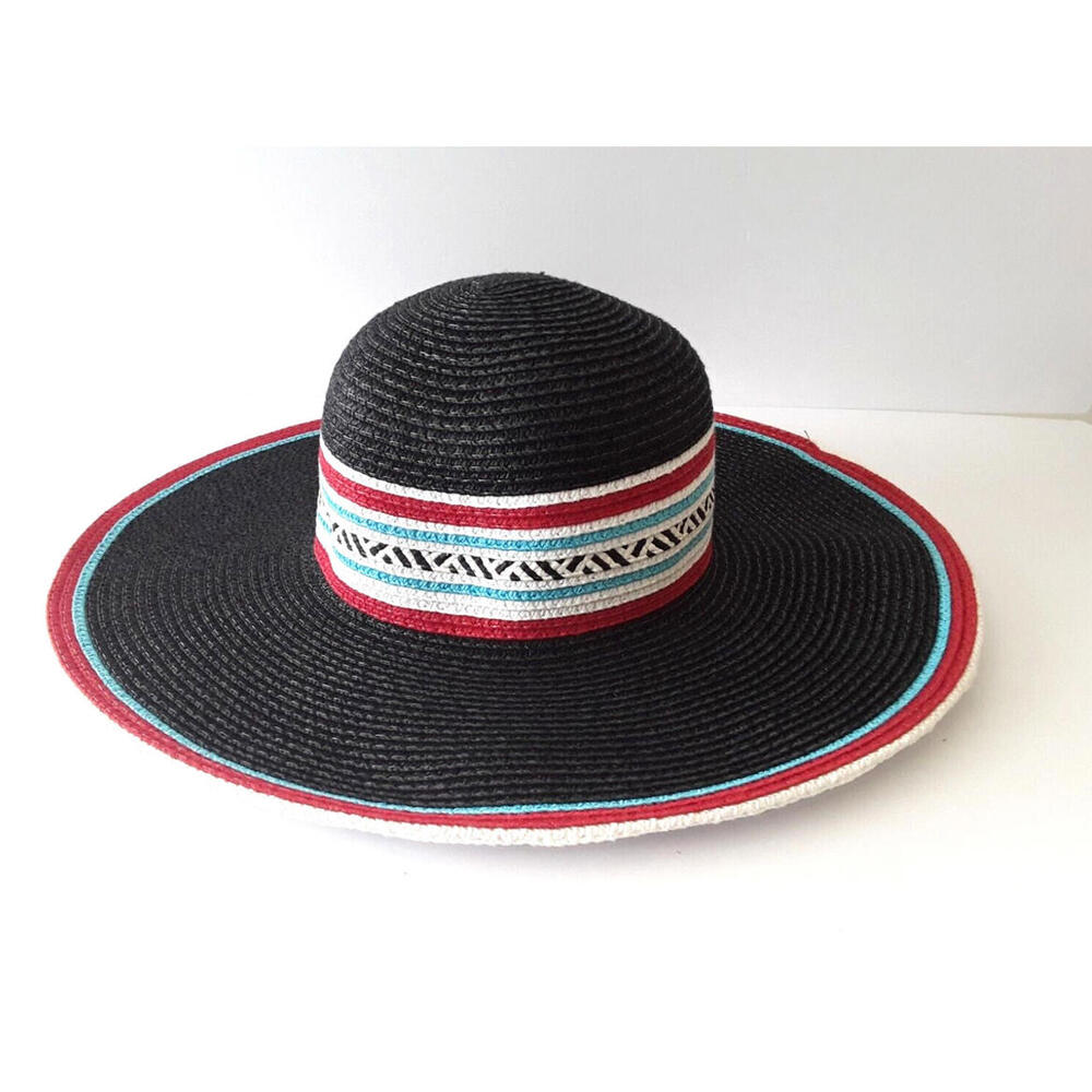 Magid Hats Straw Sun Hat Women Wide Brim Beach Garden NWT